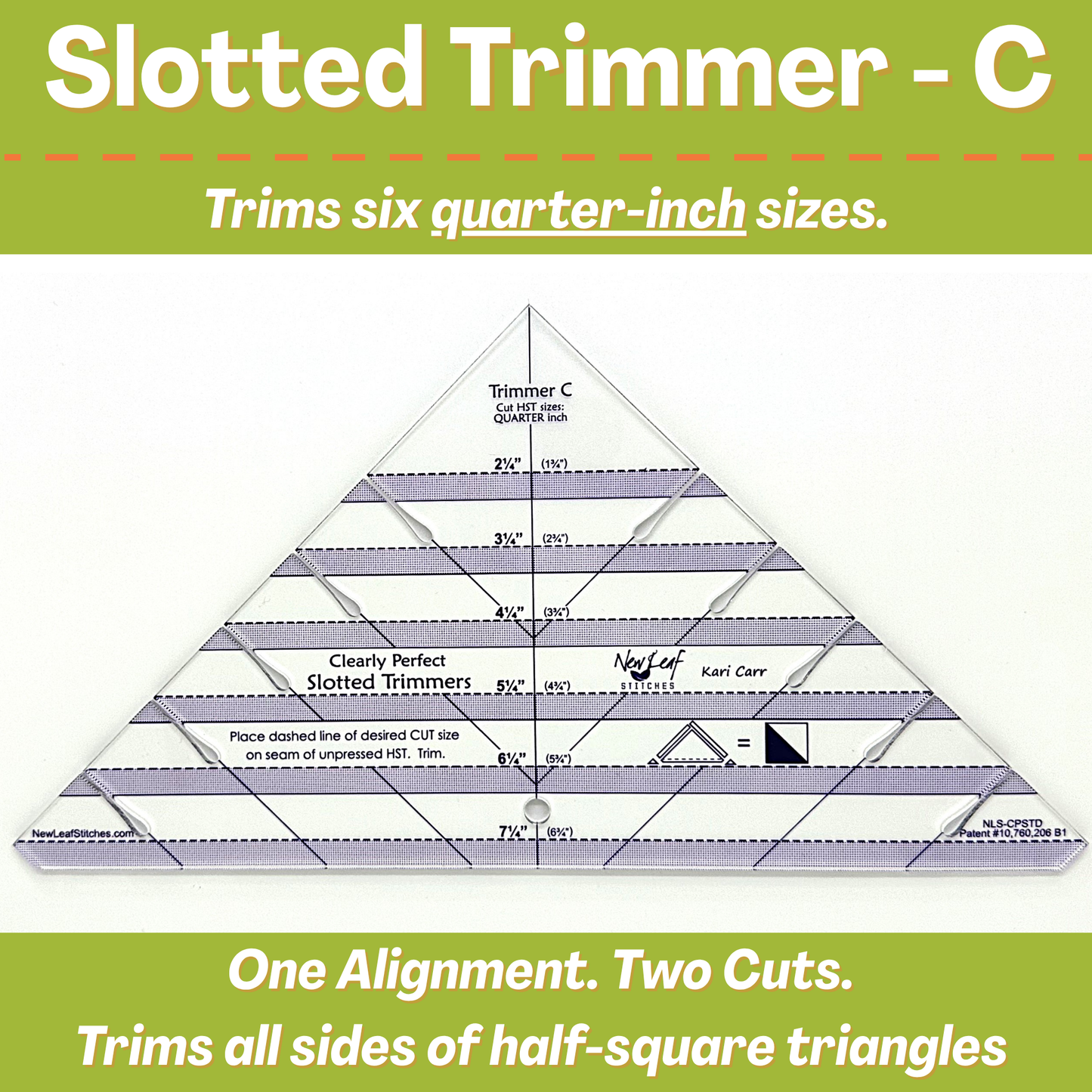 Clearly Perfect Slotted Trimmer - C