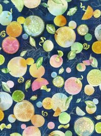 With a Twist Citrus Navy Focal