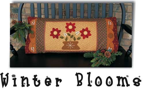 Winter Blooms (Pillow Cover) – New Leaf Stitches